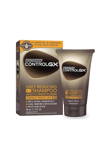 Just For Men Controlgx Gri Saçları Koyulaştıran 2In1 Şampuan 118M