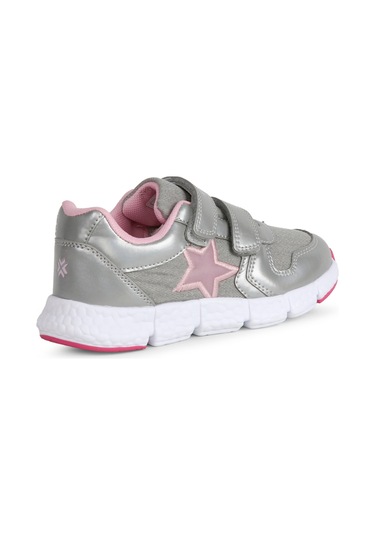 Buckhead Sandy Kız Çocuk Gri Işıklı Spor Ayakkabı Buck3032-004 Gri