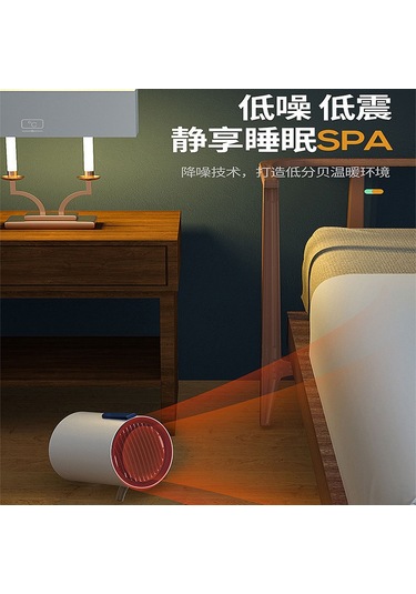 Geeksen Ev Ofis Masaüstü 110v Mini Isıtıcı, Elden Taşınabilir, Ayak Isıtma, Beyaz, Amerikan/tayvan Standartı