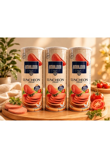 Amrajona Piliç Salam Chıcken Luncheon 850 Gr X3 Adet