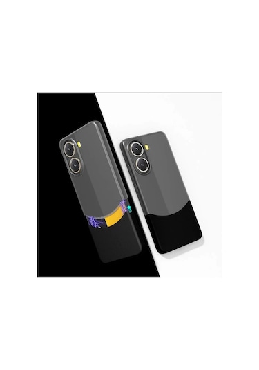 Poco X7 Pro Kılıf Magsafe Şarj Kartlıklı Mıknatıslı Duble 1.7mm Kapak Kart Bölmeli Lacivert Siyah Gr