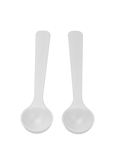 Tenfowee 100 Adet 2ml/1g Plasti K Ölçüm Kaşığı - Bahçe Gübreleme, Mutfak Pişirme, Pastacılık İçin Dayanıklı, Temizlenmesi Kolay, Çevre Dost