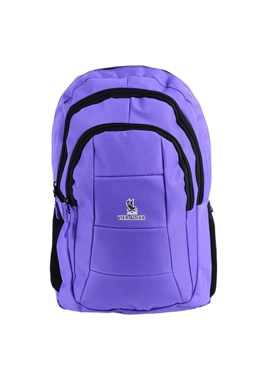 Mercitech Unisex -2013 Sırt Çantası Mor Siyah