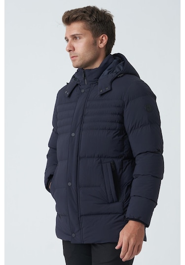 White Stone San Jose 58155 Slim Fit Kaban Laci-laci Lacivert