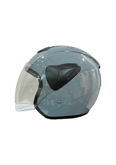 Sway SW633 Solid Açık Motosiklet Kaskı Nardo Gri