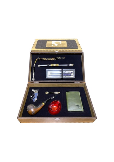 Pipsan Pipo Ahlat Ağacı Balsa Filitreli Çakmaklı Cüzdan Bileklik Tesbih Set 605736-509210