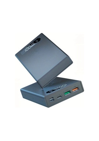 Honeybeeshop Beyaz Cx5 Kablosuz Sarj Ozellikli 5 Bolmeli Cikarilabilir 18650 Pil Kutusu Dıy Tasinabilir Power Bank Seti