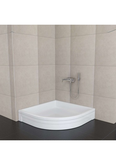 120x120x16 Oval Panelli Duş Teknesi