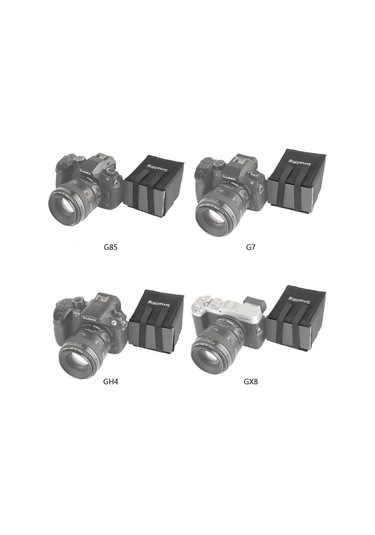 Smallrig 1972 Lcd Ekran Güneşlik Panasonic Lumix Gh5 / Gh4 / G85 / G7 / Gx8 İçin Siyah