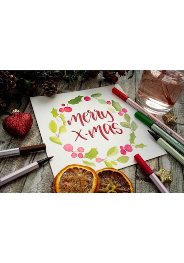 Stabilo Pen 68 Brush Arty Fırça Uçlu Keçeli Kalem Seti 12'li