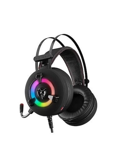 Rampage Miracle-X2 Plus 7.1 Surround RGB Kulak Üstü Oyuncu Kulaklığı