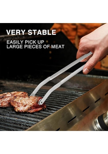 Barbekü Sosis Çevirme Maşası, Barbekü Sosis Maşası, Uzun Saplı Barbekü Maşası, Izgara Maşası, Pişirme Maşası