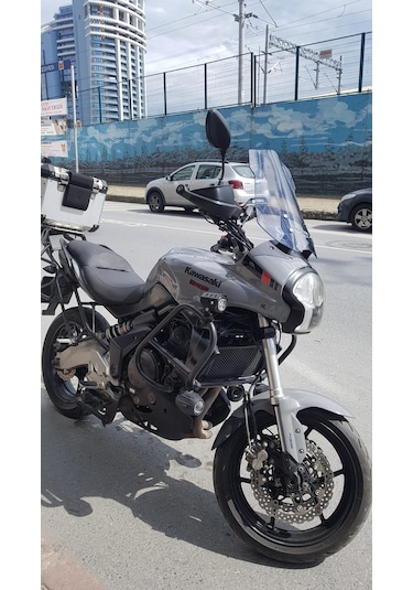 07-09 Kawasakı Versys Uzun Cam Zeus Açık Füme 4Mm 48Cm