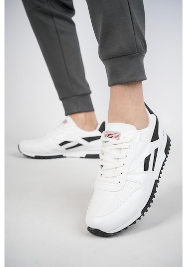 Muggo Blake Unisex Ortopedik Günlük Garantili Yürüyüş Koşu Sneaker Spor Ayakkabı 001