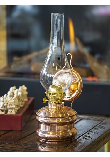 Bakır Gaz Lambası Bakır Renk