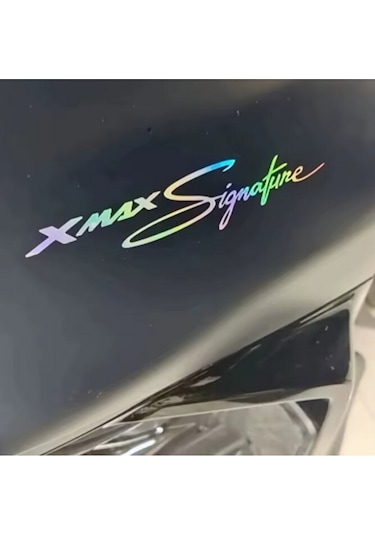 Yamaha Xmax Signature İmza Sticker Hologram