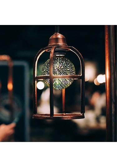 Maoyaya Renkli Led Işık Gösterisi: E27, 4w, 50,000 Saat, 85-265v, Gümüş Dekoratif Aydınlatma Gümüş