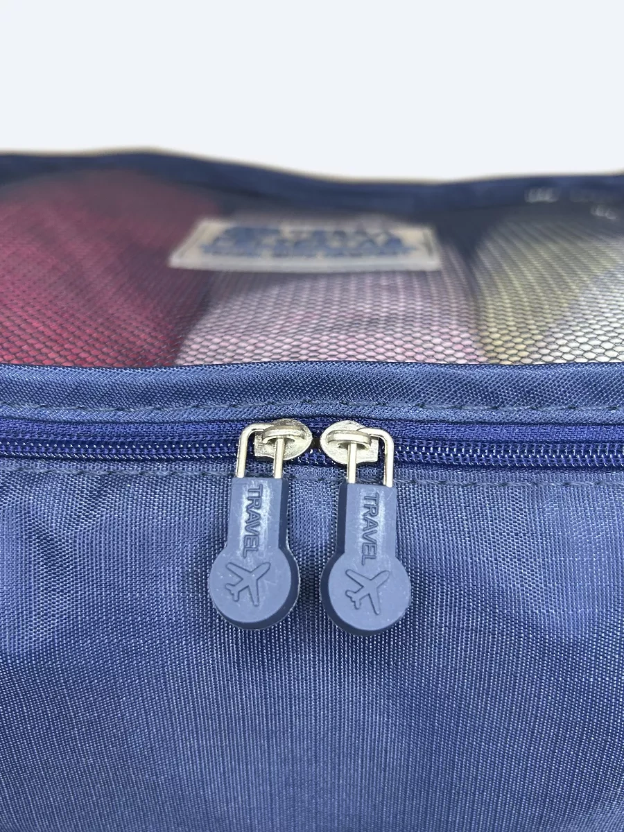 Terra Felıcıtas Seyahat İçin 6 Adet İç Çamaşırı Ve Giysi Düzenleyici Organzator 182764101 Mavi