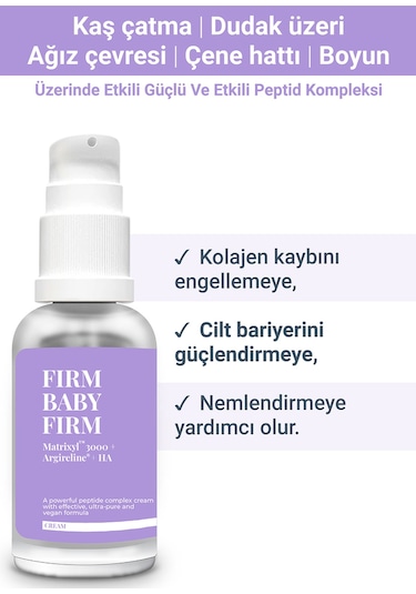 She Vec Firm Baby Firm Dikey Kırışıklıklar Üzerinde Etkili Krem 30 ML