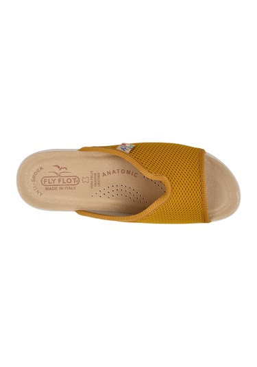 Terlik Kadın Diğer T4 429 Fe Fly Flot Cloth Slipper Yellow Sarı