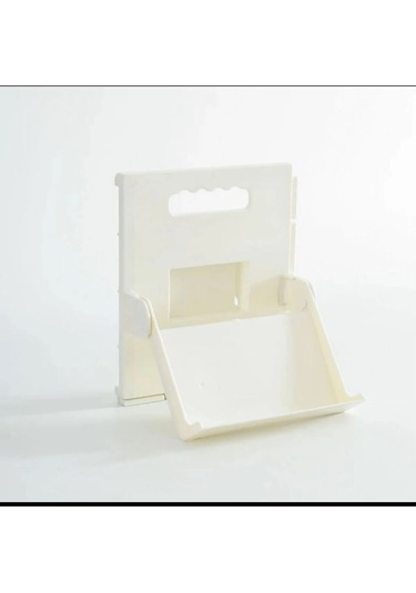 6 Adet Lyon Ayakkabı Rafı Dikey Istiflenebilir Yerden Tasarruflu Krem