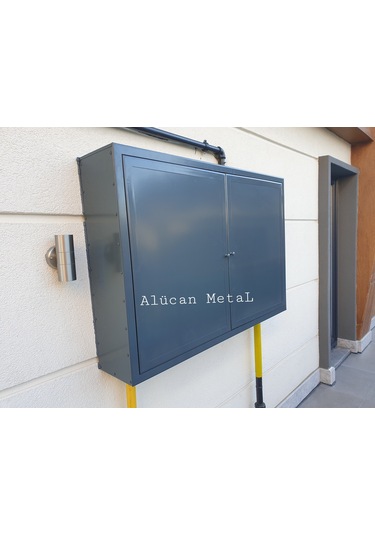 Elektrik, Su, Doğalgaz İçin Pano Dolabı, Açılır Müdahale Kapağı