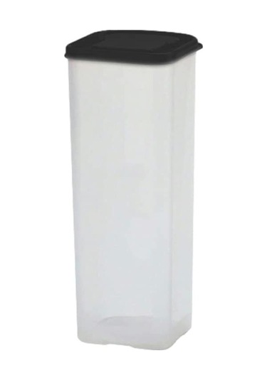 Pazly Kapaklı Hava Geçirmez Ekmek Saklama Kaba Şeffaf Plastik Mutfak Ekmek Kutusu Bpa İçermez, Fda Yok Siyah Siyah