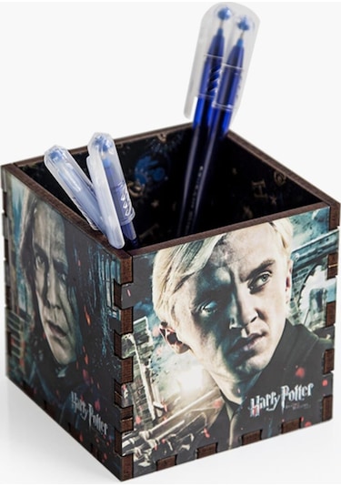 Harry Potter Kalemlik Masaüstü Organizer Kare Çok Renkli