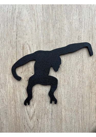 Maymun Muz Askısı - Eğlenceli Askı - Şık Mutfak Dekoru Siyah