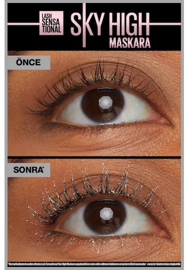 Maybelline New York Lash Sensational Sky High Space Diamond Elmas Işıltılı Maskara