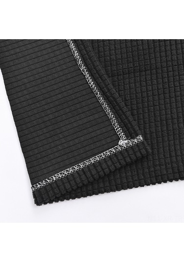 Xiyyadms Ev Kullanıma İçin Yıkama Kolay Kaymaz Dört Mevsim Kullanıma Uygun Lastikli Koltuk Kol Halkası 1 Çift Siyah + 10 Adet Çivi Siyah