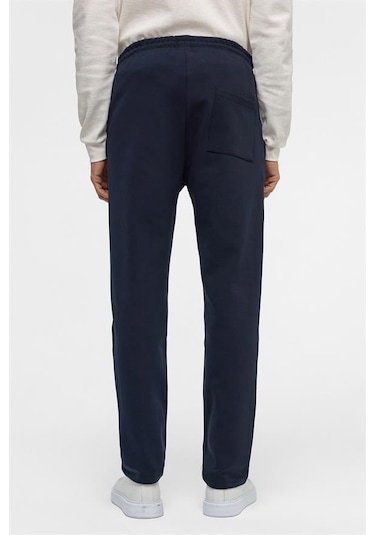 Süvari Lacivert Regular Düz Jogger Pantolon Lacivert