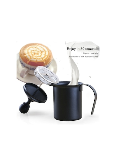 Manuel Kahve Süt Köpüğü Köpürtücü Bardak Kapasite: 800cc