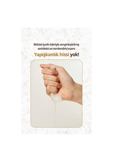 Pirinç Özlü, Cilde Aydınlık Görünüm Veren Yaprak Maske Goodal Rice Cera Moisture Mild Sheet Mask