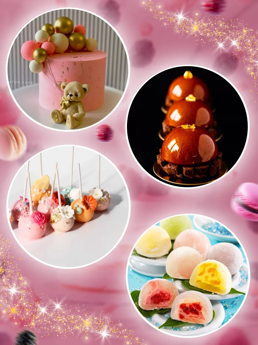 Rınahome Şekerler Ve Jelibon İçin Silikon Yarı Küre Kalıp 312092627 Kahverengi