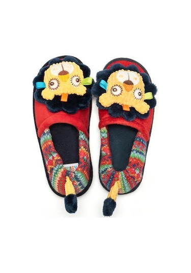 Twigy Yy0404 Tw Leo Kırmızı Terlik Çok Renkli