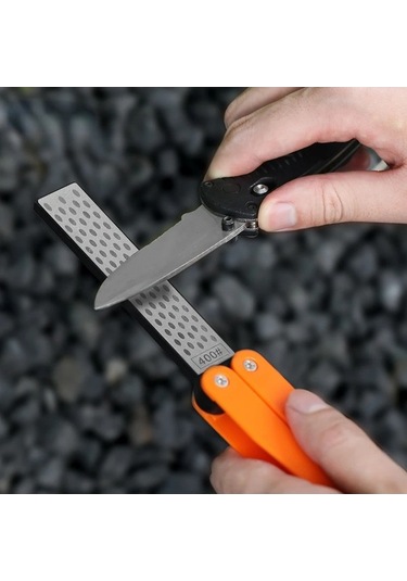 Wondernest Taraflı Lichen Katlanır Kalemtıraş Elmas Çift Cep Bileme Bıçak Bx