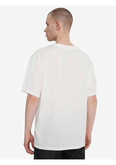 Lotto Erkek Oversize Uno Tişörtü 363298463 Beyaz