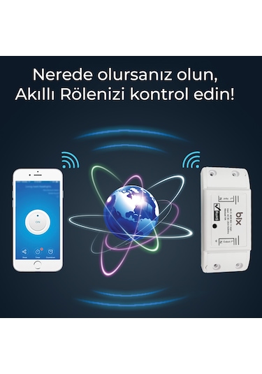 Bix BP-02 2200W 10A Akım Korumalı Akıllı Priz