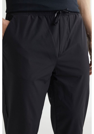 Gant Paça Lastikli Erkek Pantolon Siyah