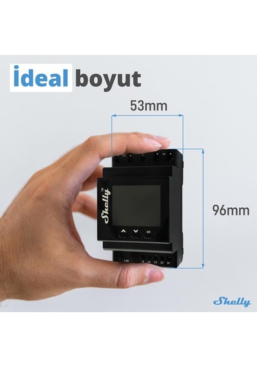 Shelly Pro Dual Çift Motorlu Panjur Kontrol Rölesi