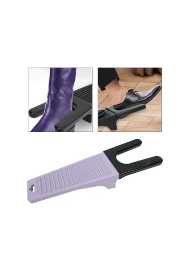 Suntek Ayakkabı Çıkarma Aracı Ağır Hizmet Tipi Kovboy Botu Mor