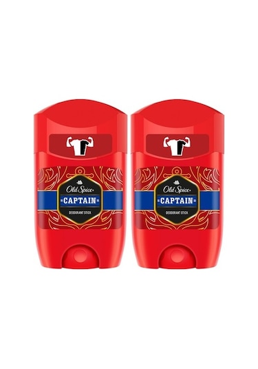 Old Spice Captain Erkek Stick Deodorant 50 ML x 2