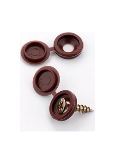 Frıends Company Mobilya Plastik Vida Kapakları 176285920 Kahverengi