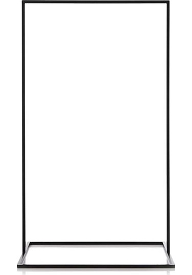 Sort Siyah Metal Elbise Askılığı Orta Siyah1