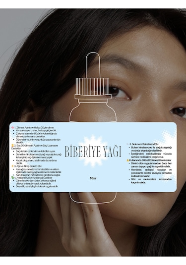 Biberiya Yağı 30 Ml