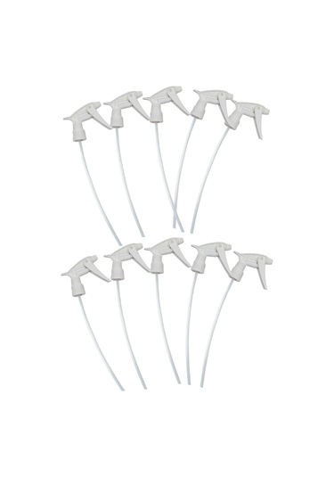 Sprey Triger Başlık- Beyaz Fısfıs Sprey Başlığı 10 Adet