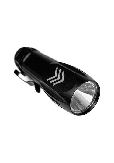 Lemestar Siyah Usb Parlak Fener, Çok Fonksiyonlu Zoom, Dış Mekan Kamp İçin El Feneri Siyah