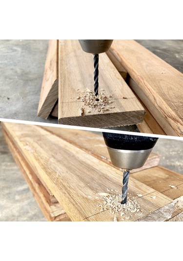 Suofeng Kalıcı Alyuminyum Allyüzeyli Siyah Matkap Ucu Seti 10 Adet : Cam, Tuğla, Çimento Duvar Ve Seramik İçin 4-12mm Çaplı Çok Amaçlı Delme Uçları