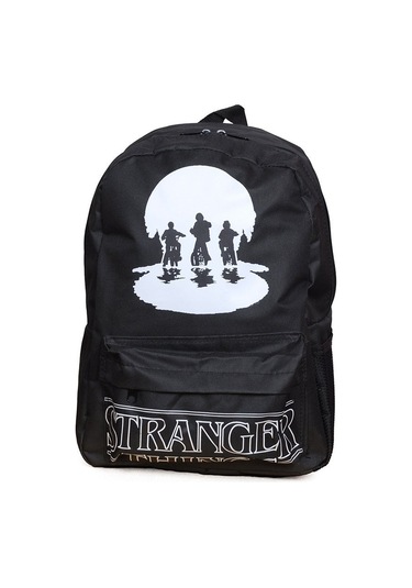 Atlantis Stranger Things Sırt Çantası Siyah Çok Renkli